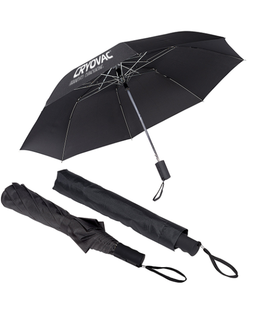 VENTED AUTO OPEN FOLDING UMBRELLA (CRYOVAC)