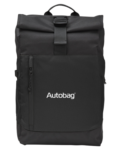 ECONSCIOUS ROLLTOP TRAVEL LAPTOP BACKPACK (AUTOBAG)