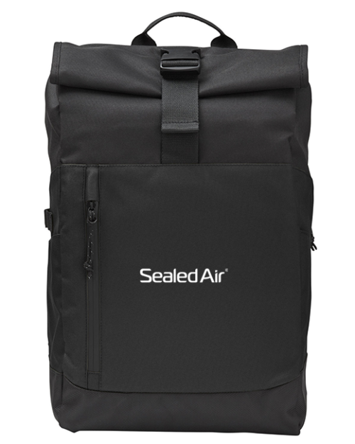 ECONSCIOUS ROLLTOP TRAVEL LAPTOP BACKPACK (SEALED AIR)