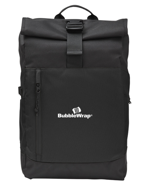 ECONSCIOUS ROLLTOP TRAVEL LAPTOP BACKPACK (BUBBLE WRAP)