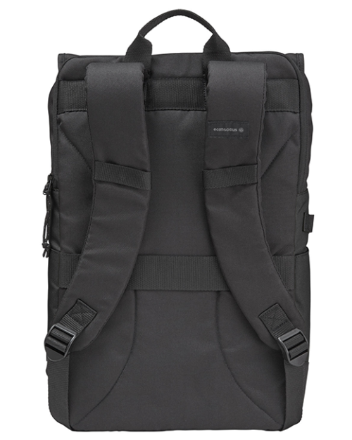 ECONSCIOUS ROLLTOP TRAVEL LAPTOP BACKPACK (SEALED AIR) - Image 3