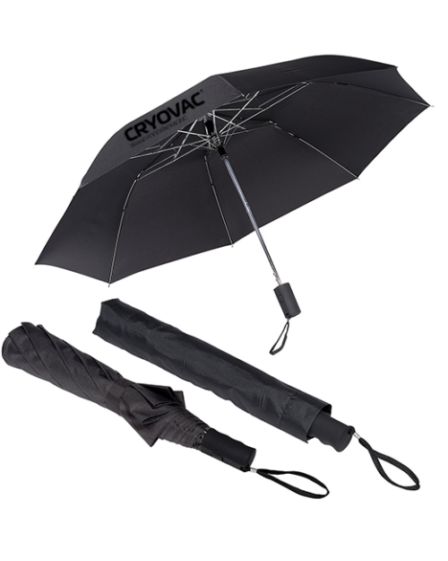 VENTED AUTO OPEN FOLDING UMBRELLA (CRYOVAC) - Image 2