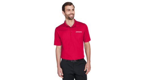 dg20 Devon & Jones CrownLux Performance® Men's Plaited Polo (Cryovac)-Multi Colors Available - Image 3