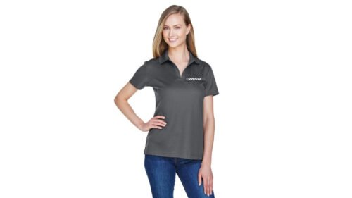 Devon & Jones CrownLux Performance® Ladies' Plaited Polo (Cryovac)-Multi Colors Available