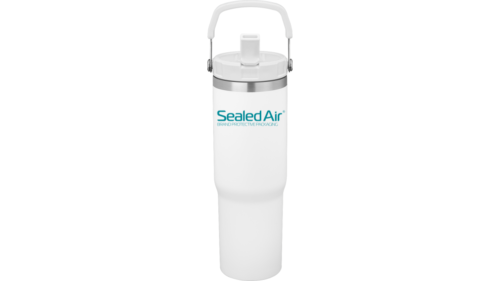 28oz Urban Peak® Pinnacle Flip Straw Tumbler (SEALED AIR)-Multi Colors Available - Image 2