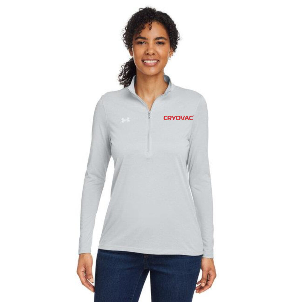 Under Armour Ladies' Team Tech Half-Zip (Cryovac)-Multi Colors Available - Image 4