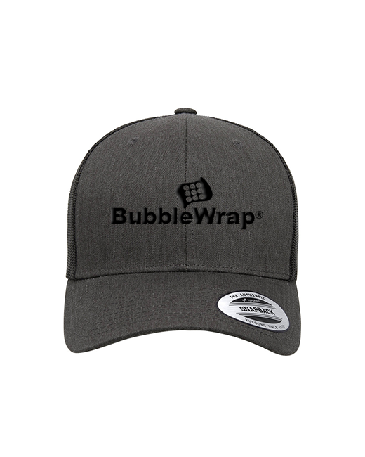 YP Classics Adult Retro Trucker Cap-Tone on Tone (Bubblewrap)-Multi Colors Available - Image 4