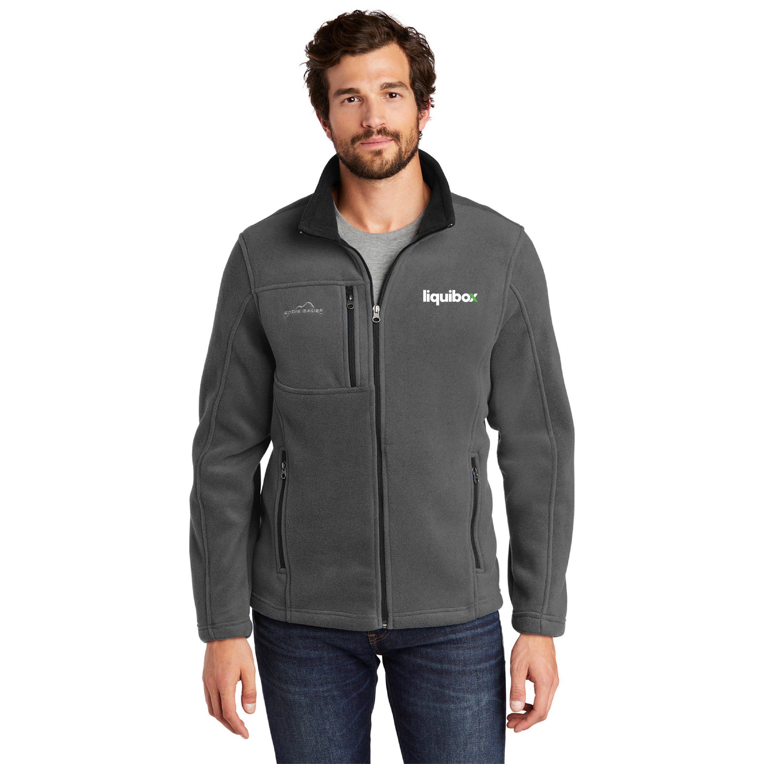 Eddie Bauer® - Full-Zip Fleece Jacket--(LIQUIBOX)