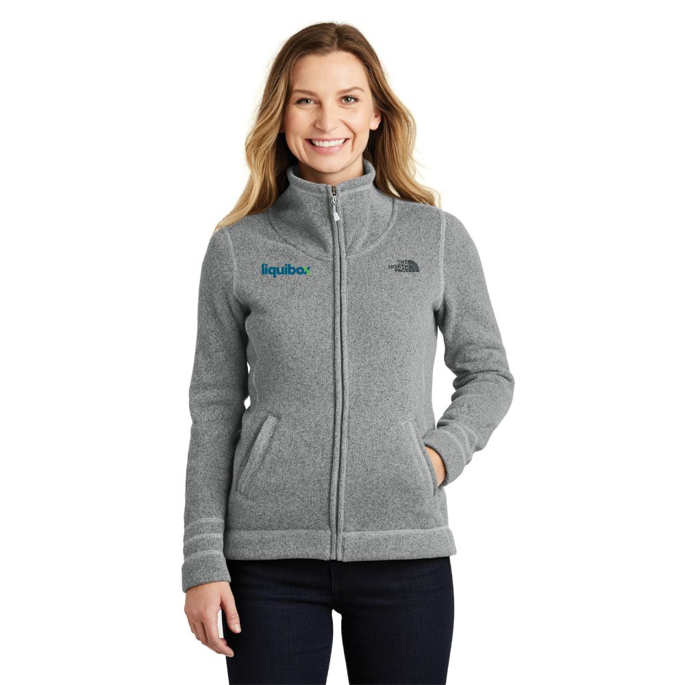 The North Face® Ladies Sweater Fleece Jacket--(LIQUIBOX)