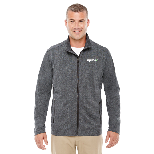 Devon & Jones Men's Fairfield Herringbone Full-Zip Jacket--(LIQUIBOX)