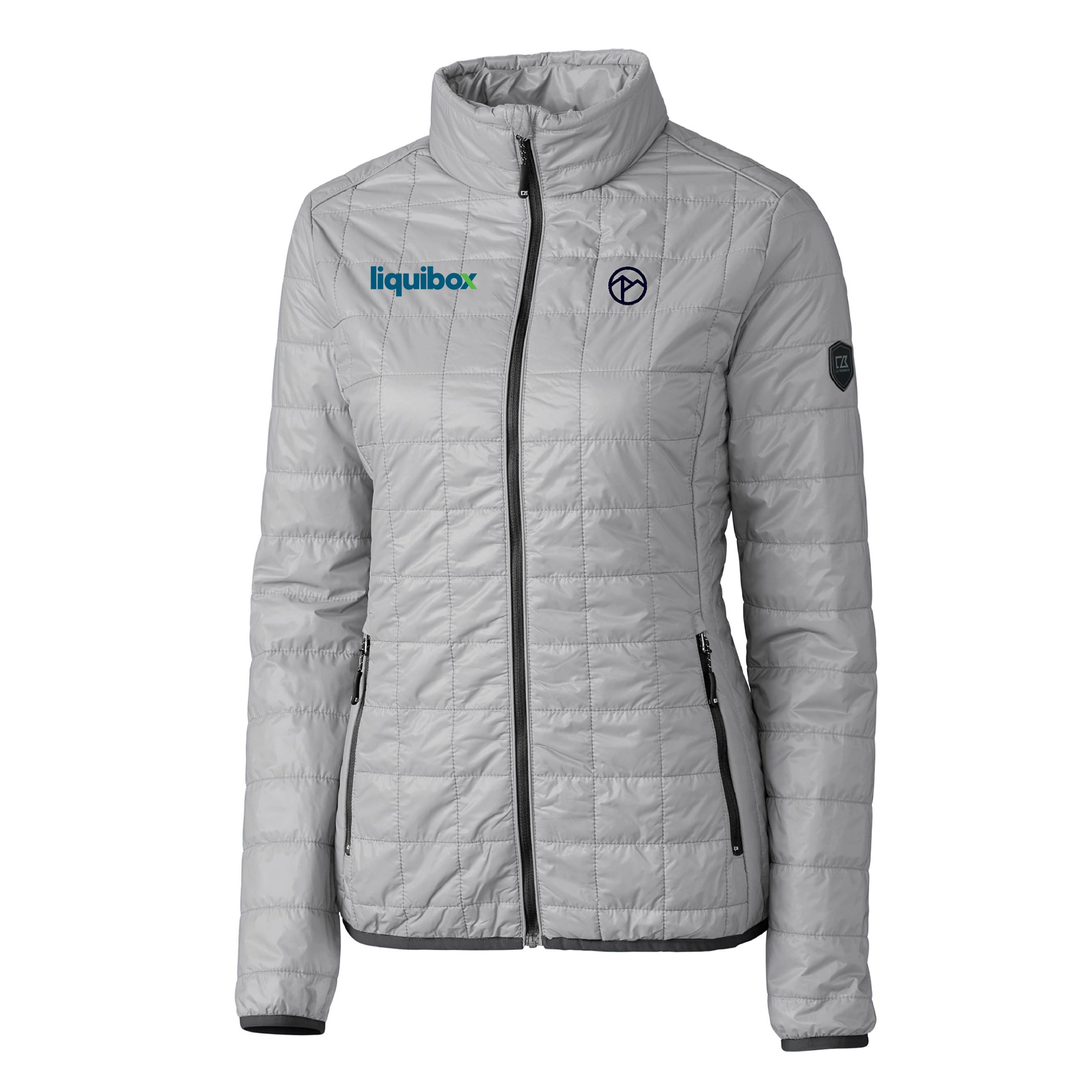 CGA Cutter & Buck Rainier PrimaLoft® Womens Eco Insulated Full Zip Puffer Jacket--(LIQUIBOX)