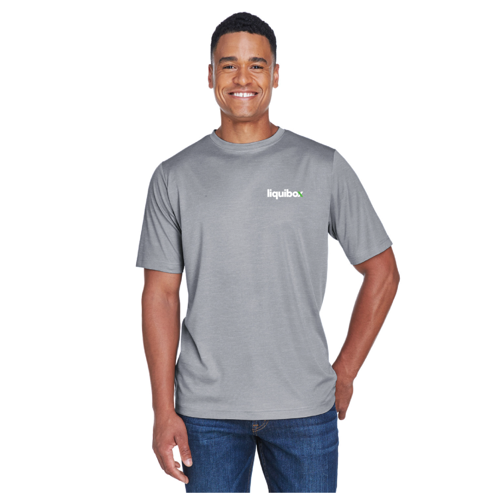 Team 365 Men's Sonic Heather Performance T-Shirt--(LIQUIBOX)