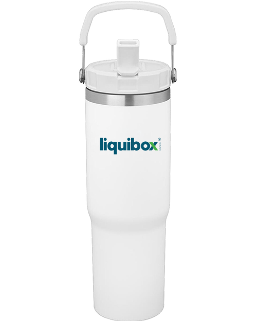 28oz Urban PeakĀ® Pinnacle Flip Straw Tumbler (LIQUIBOX)-Multi Colors Available - Image 2