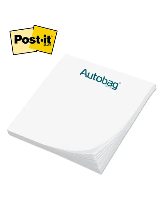 Post-it® Custom Printed Notes Full Color Program--(AUTOBAG)