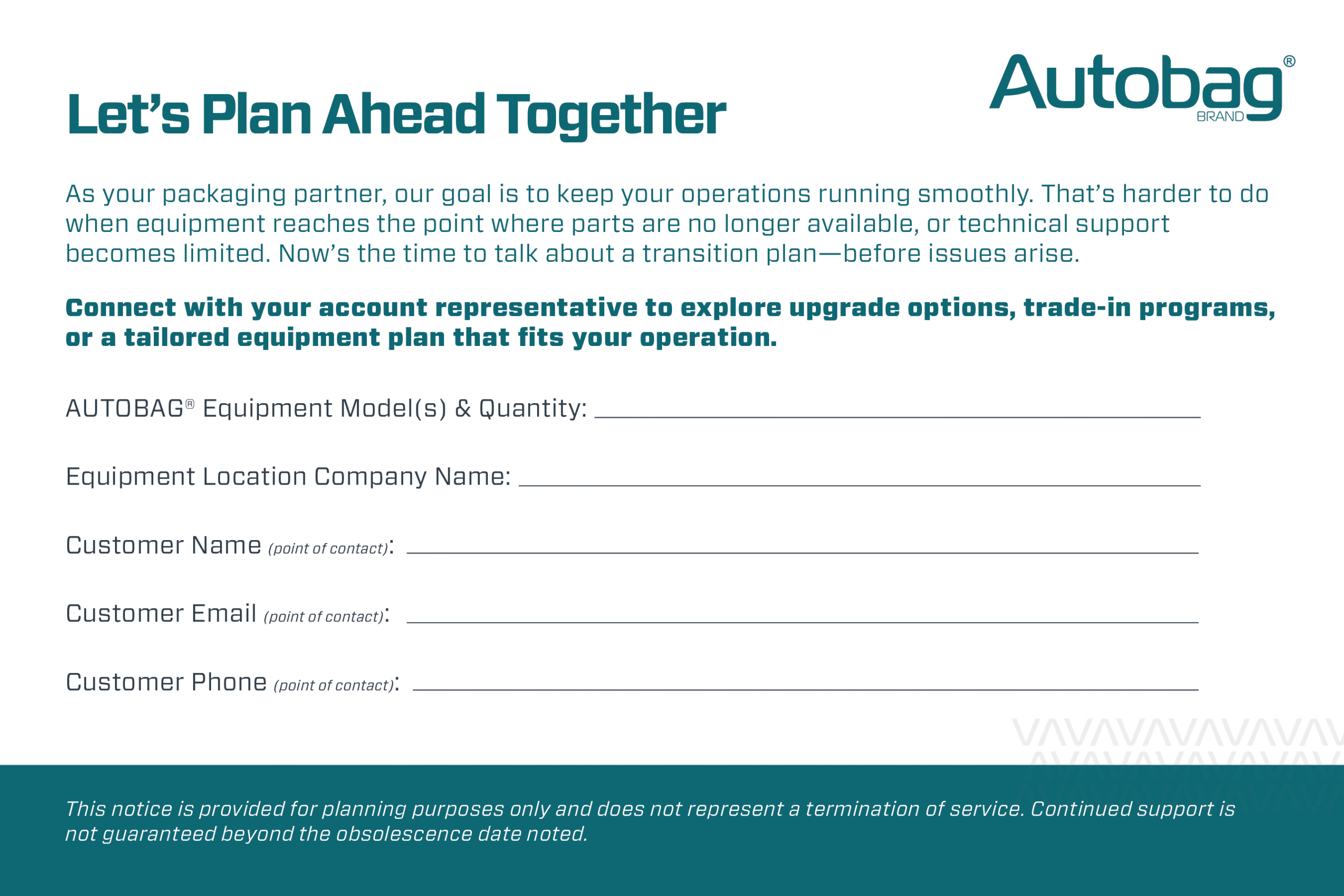 Leave Behind Card (Set of 10) - Image 2